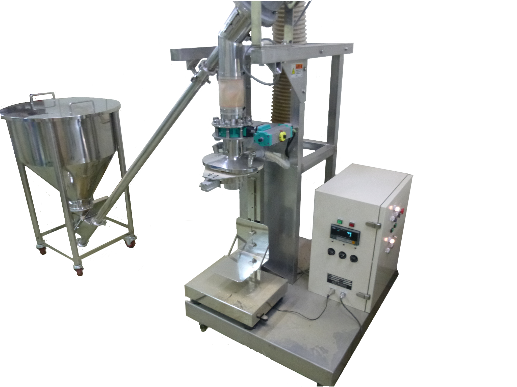 【中量用】自動計量機　スプリングコンベア式スケール
