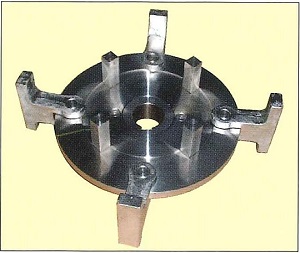 【衝撃爪回転盤：標準仕様】