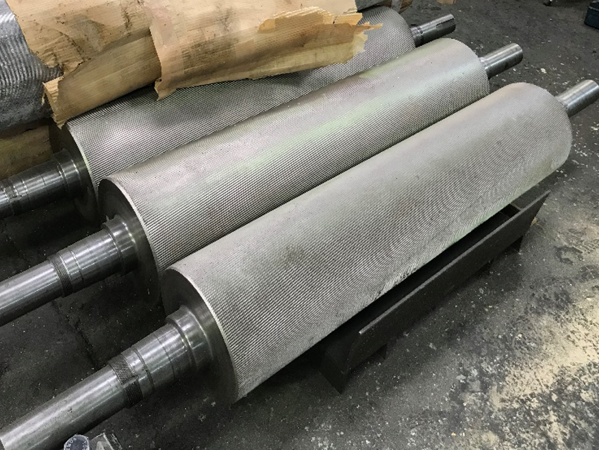 ロール目立て加工製品画像